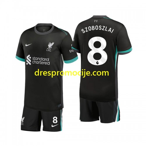 Liverpool Szoboszlai 8 Dres Dječji Gostujući 2024/2025 Kratkih Rukava Liverpool Szoboszlai 8 Dres Dječji Gostujući 2024/2025 Kratkih Rukava